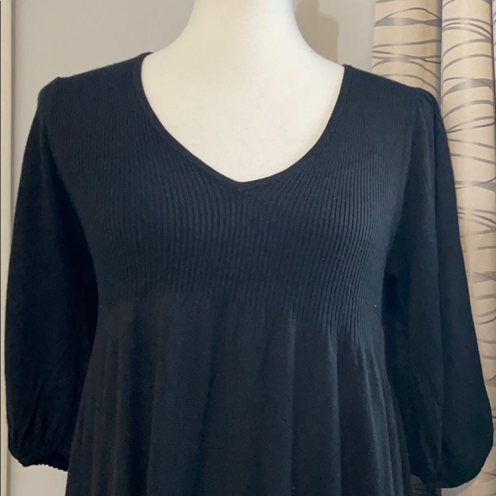 Vintage Max Studio knitted babydoll midi - Picture 2 of 6